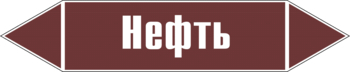 Маркировка трубопровода "нефть" (пленка, 358х74 мм) - Маркировка трубопроводов - Маркировки трубопроводов "ЖИДКОСТЬ" - Магазин охраны труда ИЗО Стиль